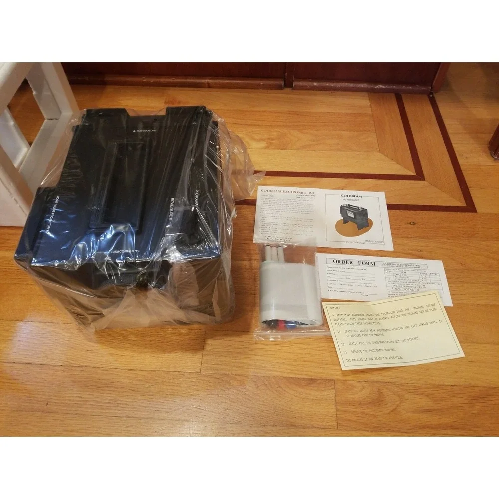 Vintage GOLDBEAM CO PRODUCER All in One VIDEO TRANSFER System Kit MODEL CP-300N
